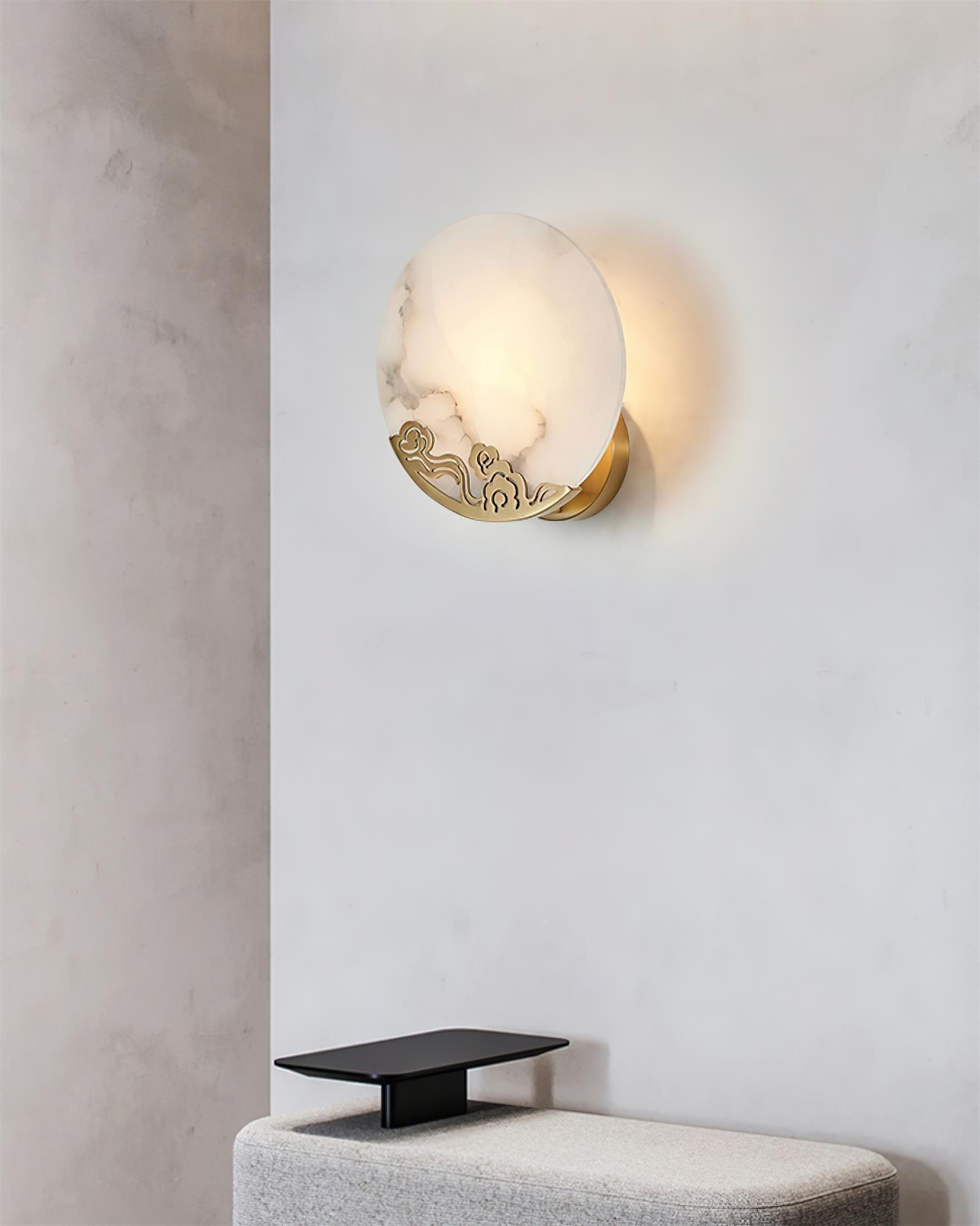 Ando Alabaster Wall Lamp