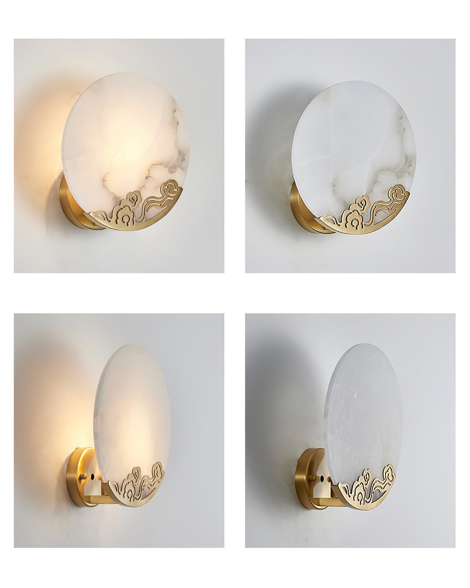 Ando Alabaster Wall Lamp