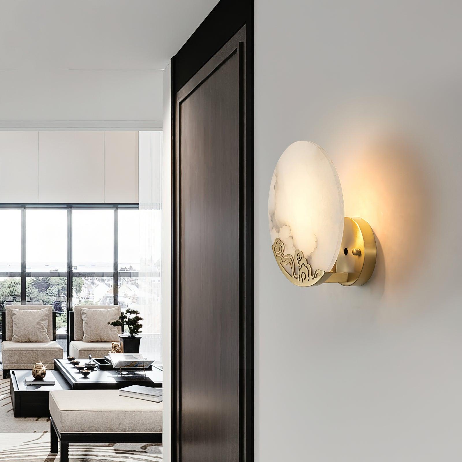 Ando Alabaster Wall Lamp