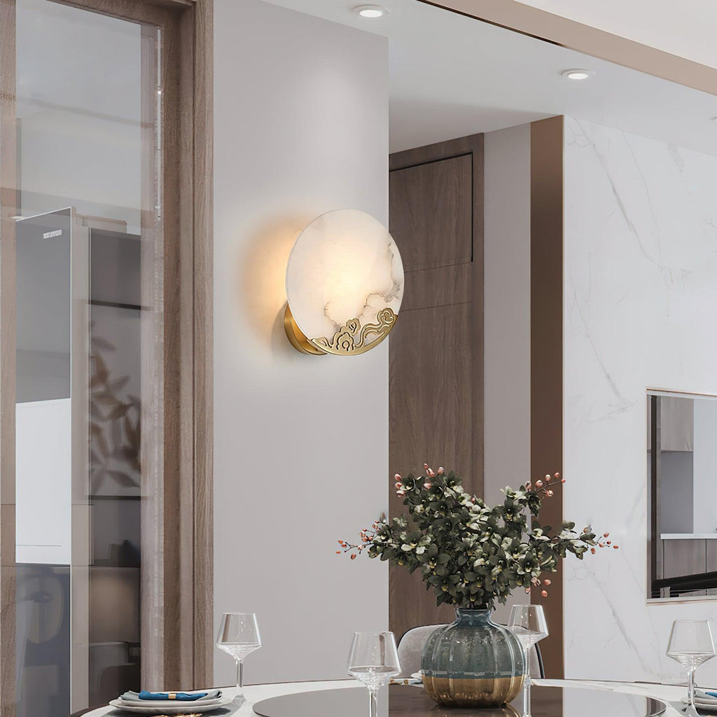 Ando Alabaster Wall Lamp