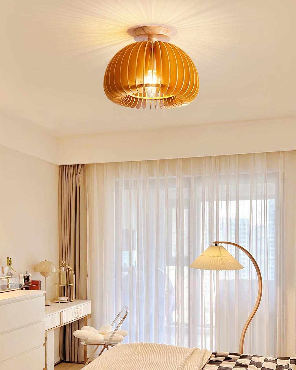Aneko Pumpkin Ceiling Light