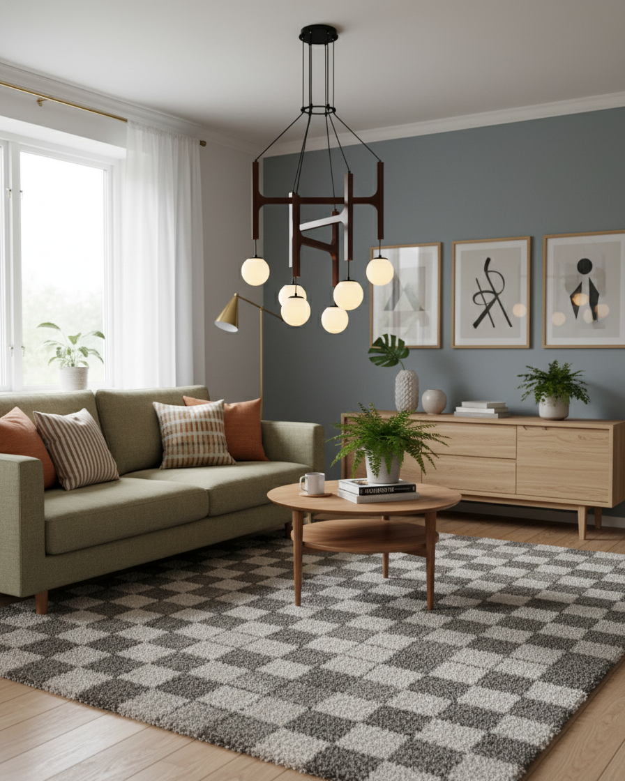 Astra Wood Chandelier