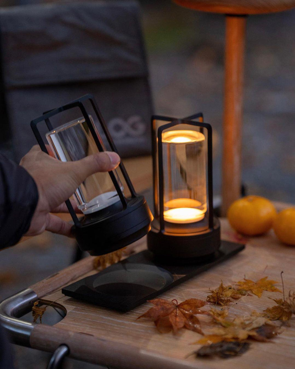 Aura Gleam Table Lamp (built-in battery)