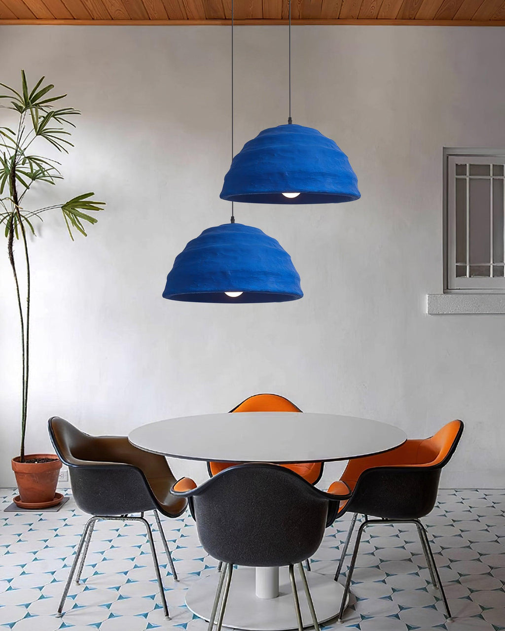 Azure Dome Pendant Lamp