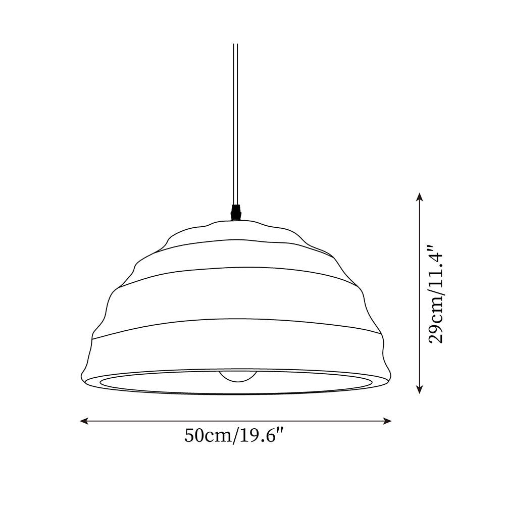 Azure Dome Pendant Lamp