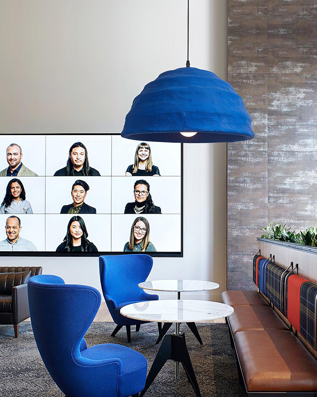 Azure Dome Pendant Lamp