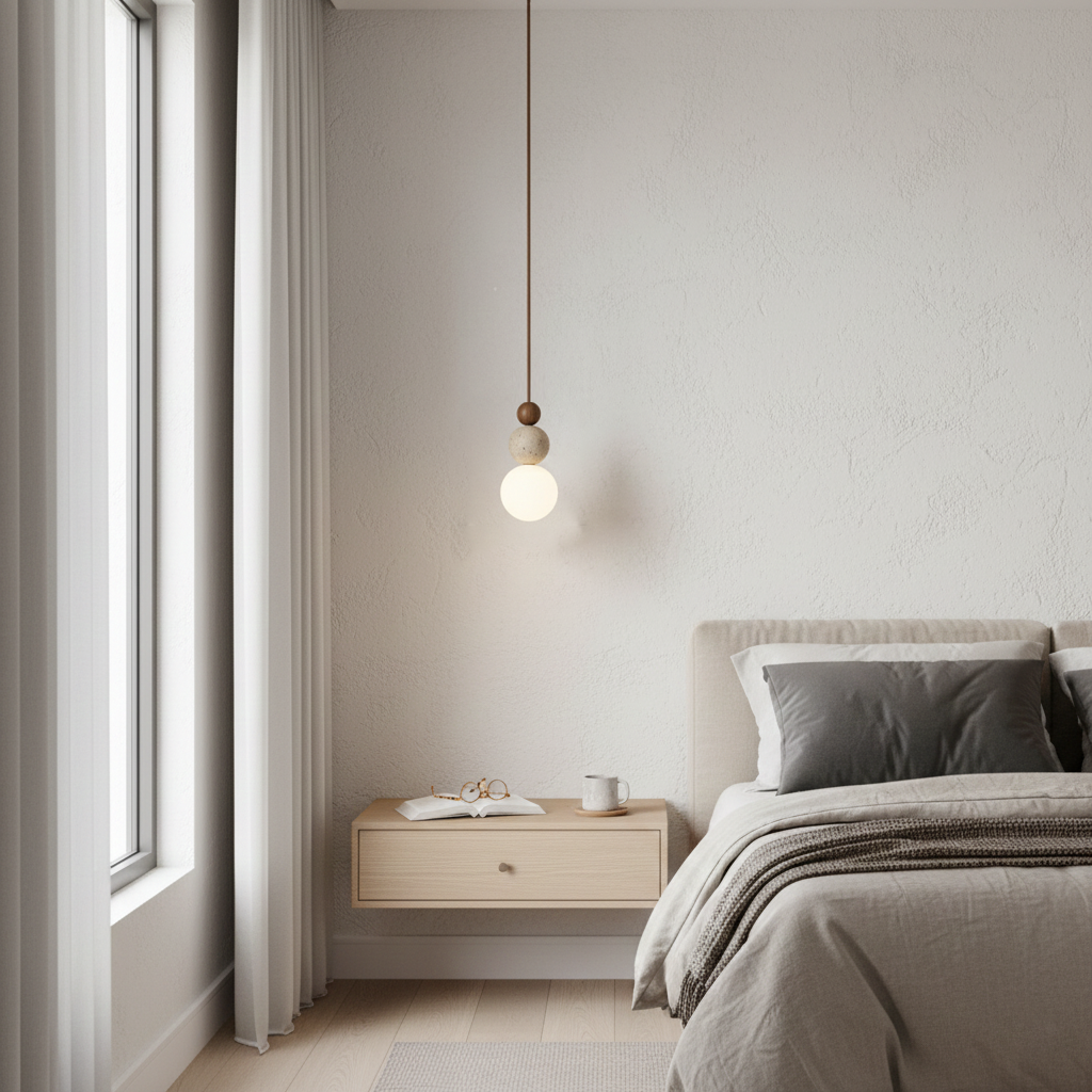 Ball Travertine Pendant Lamp