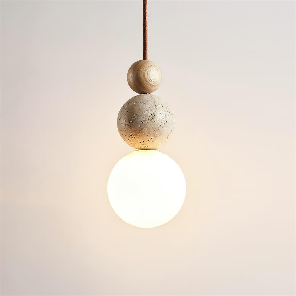 Ball Travertine Pendant Lamp