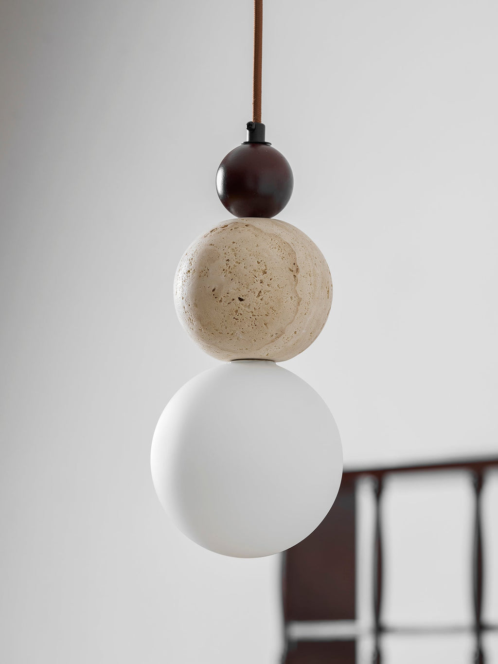 Ball Travertine Pendant Lamp