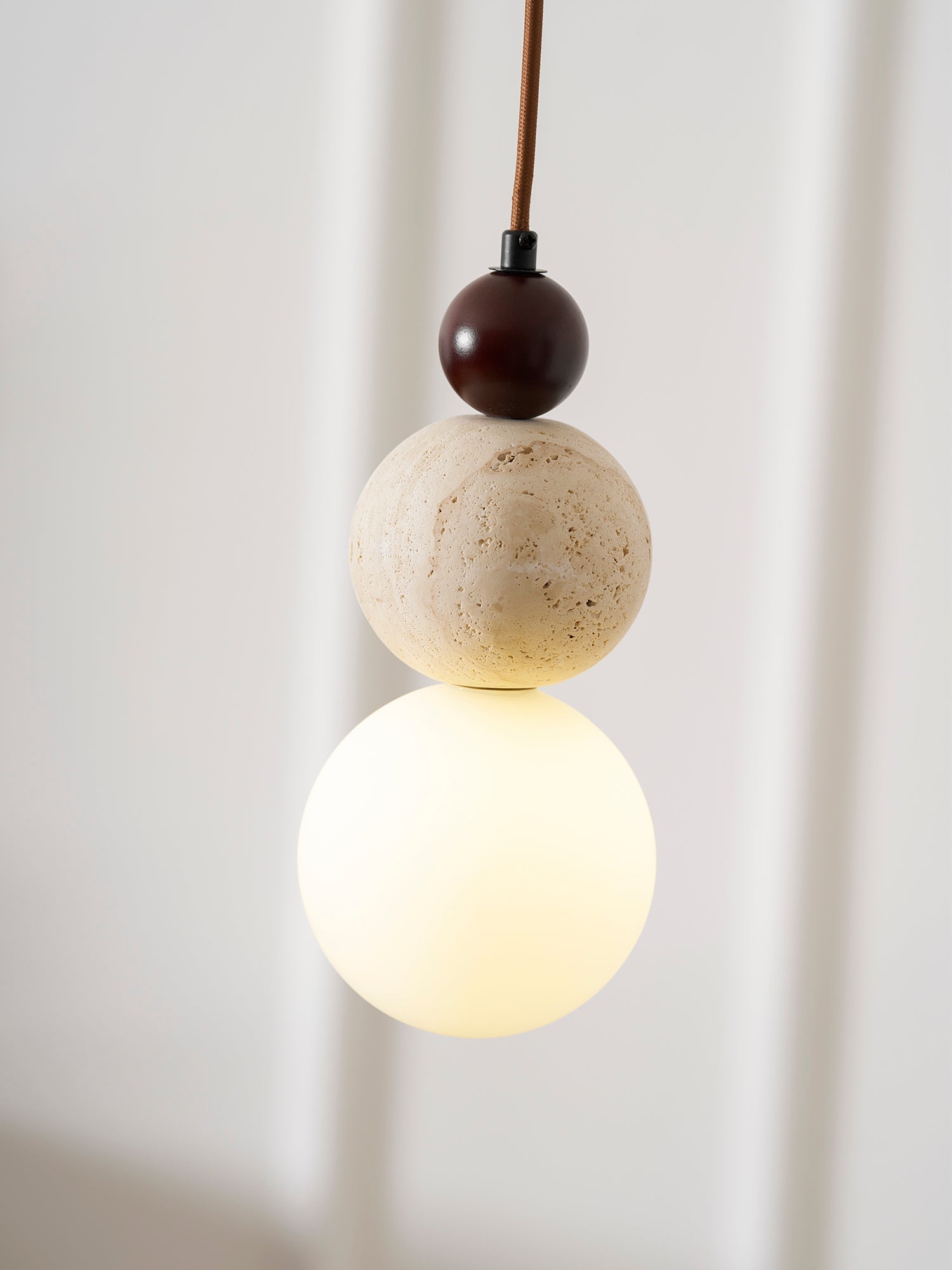 Ball Travertine Pendant Lamp