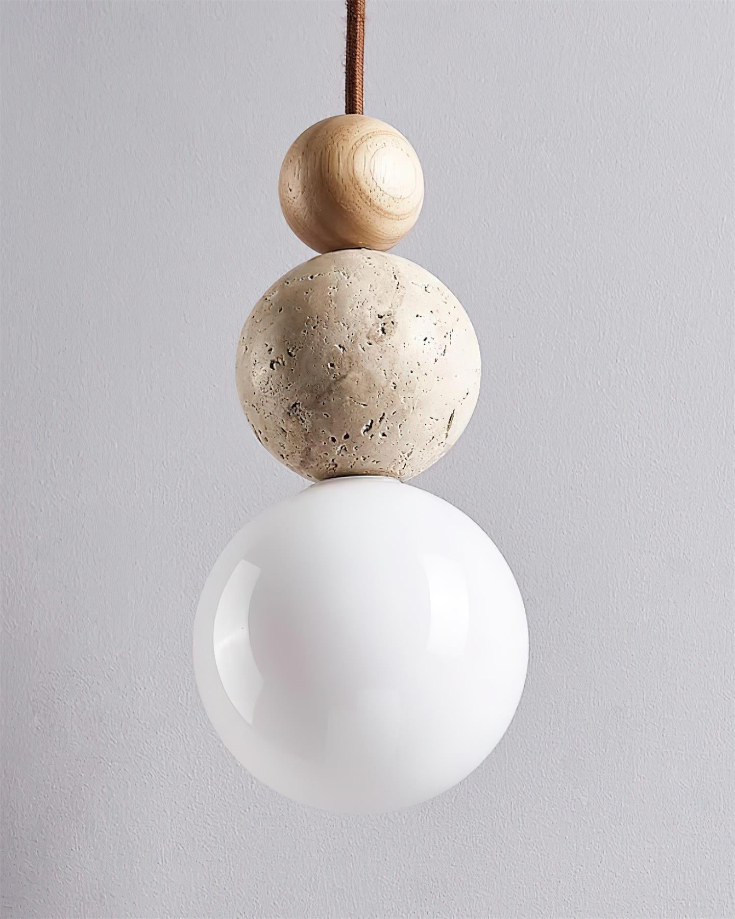 Ball Travertine Pendant Lamp