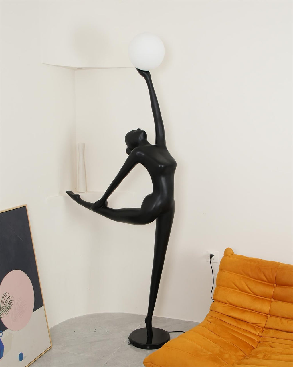 Ballerina Statue Floor Lamp