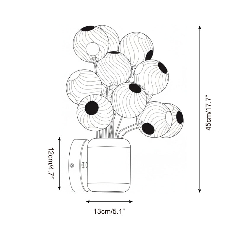 Balloon Bouquet Wall Lamp
