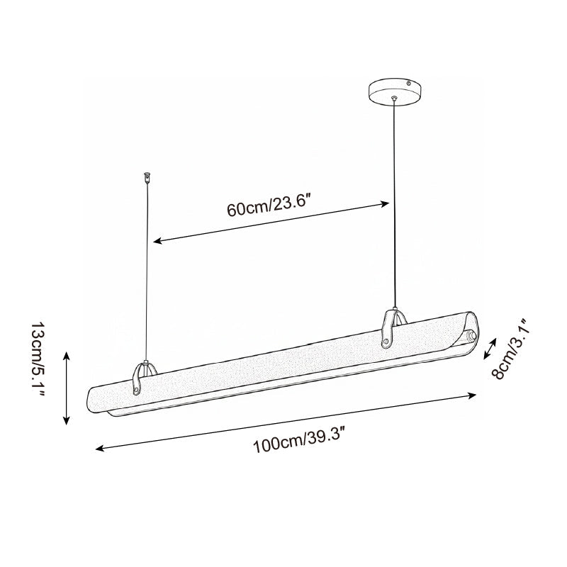 Bandolier Line Chandelier