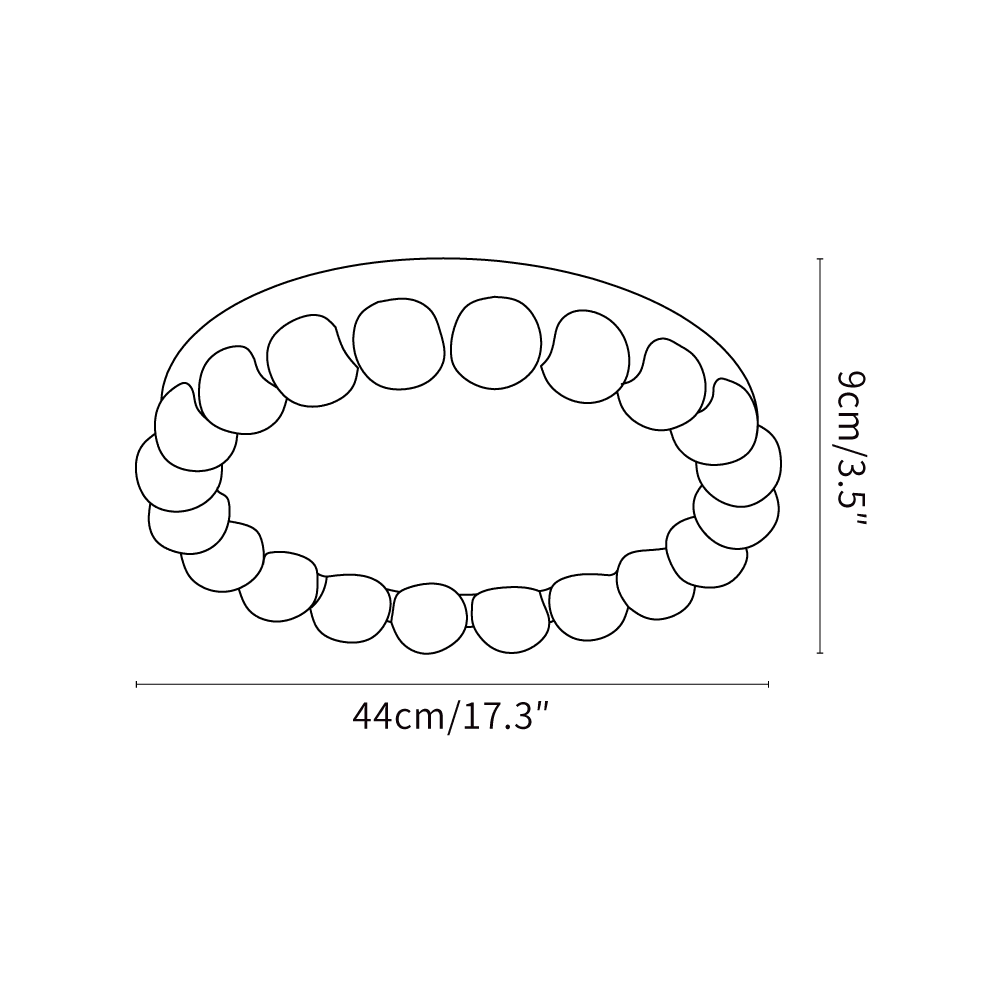 Bead Shaped Ceiling Lamp
