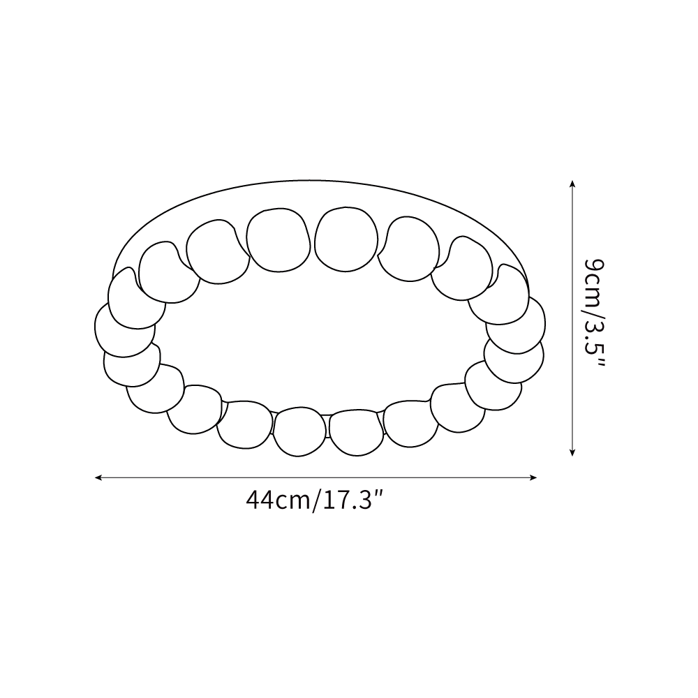 Bead Shaped Ceiling Lamp