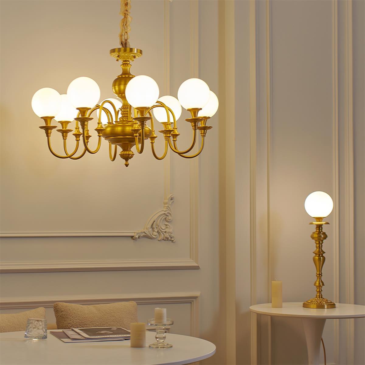 Beatty Brass Chandelier