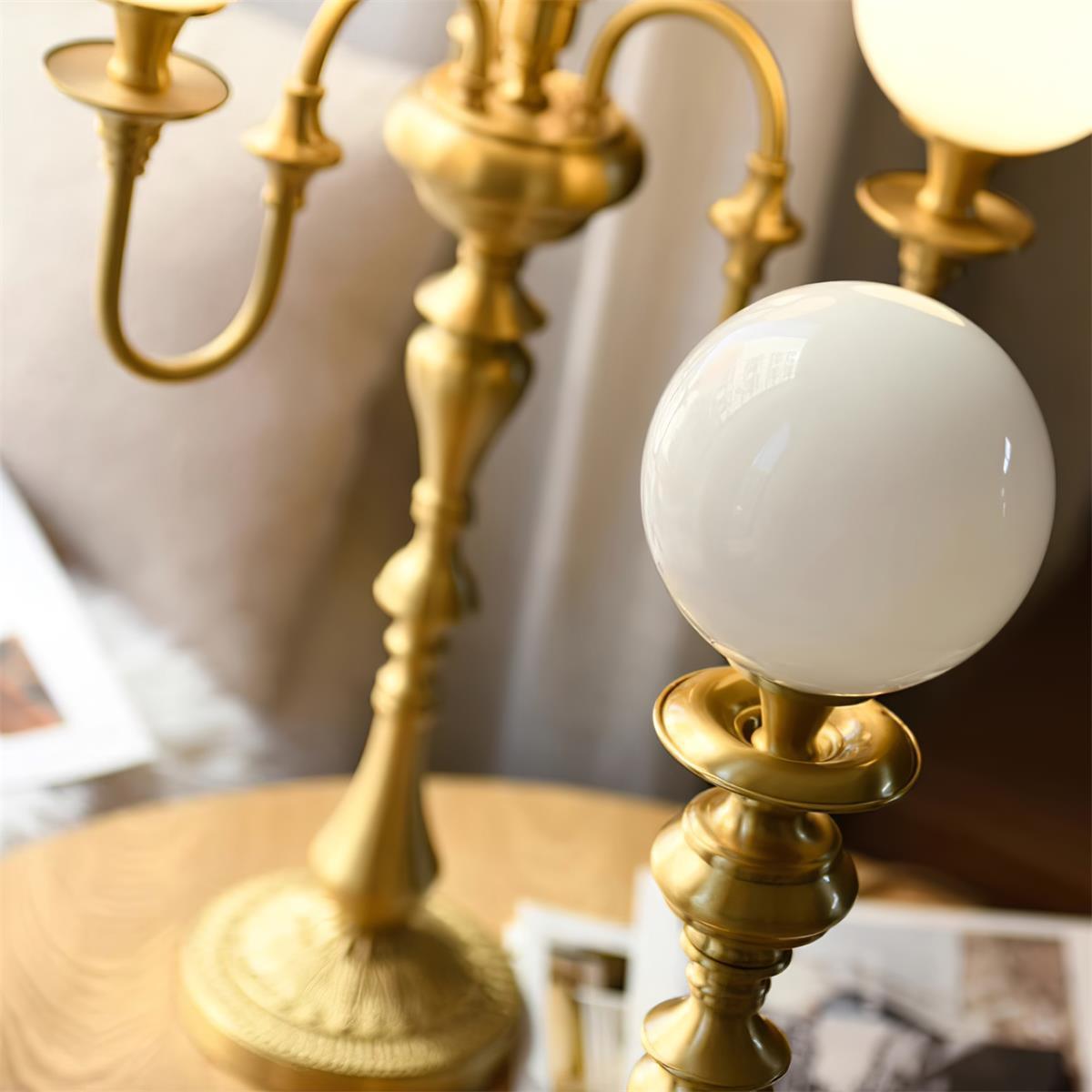 Beatty Brass Table Lamp