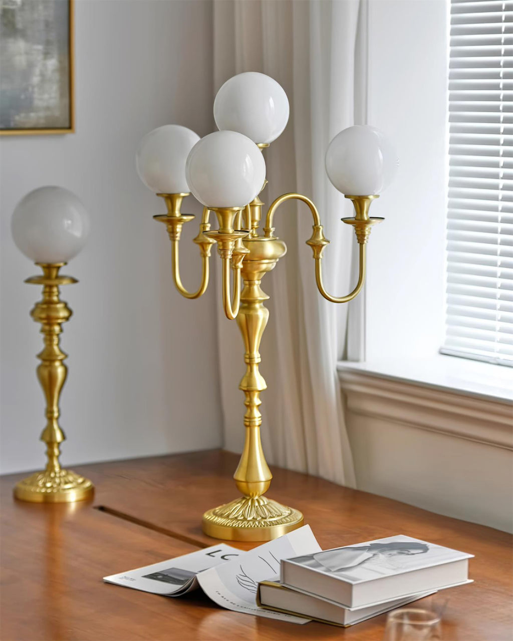 Beatty Brass Table Lamp