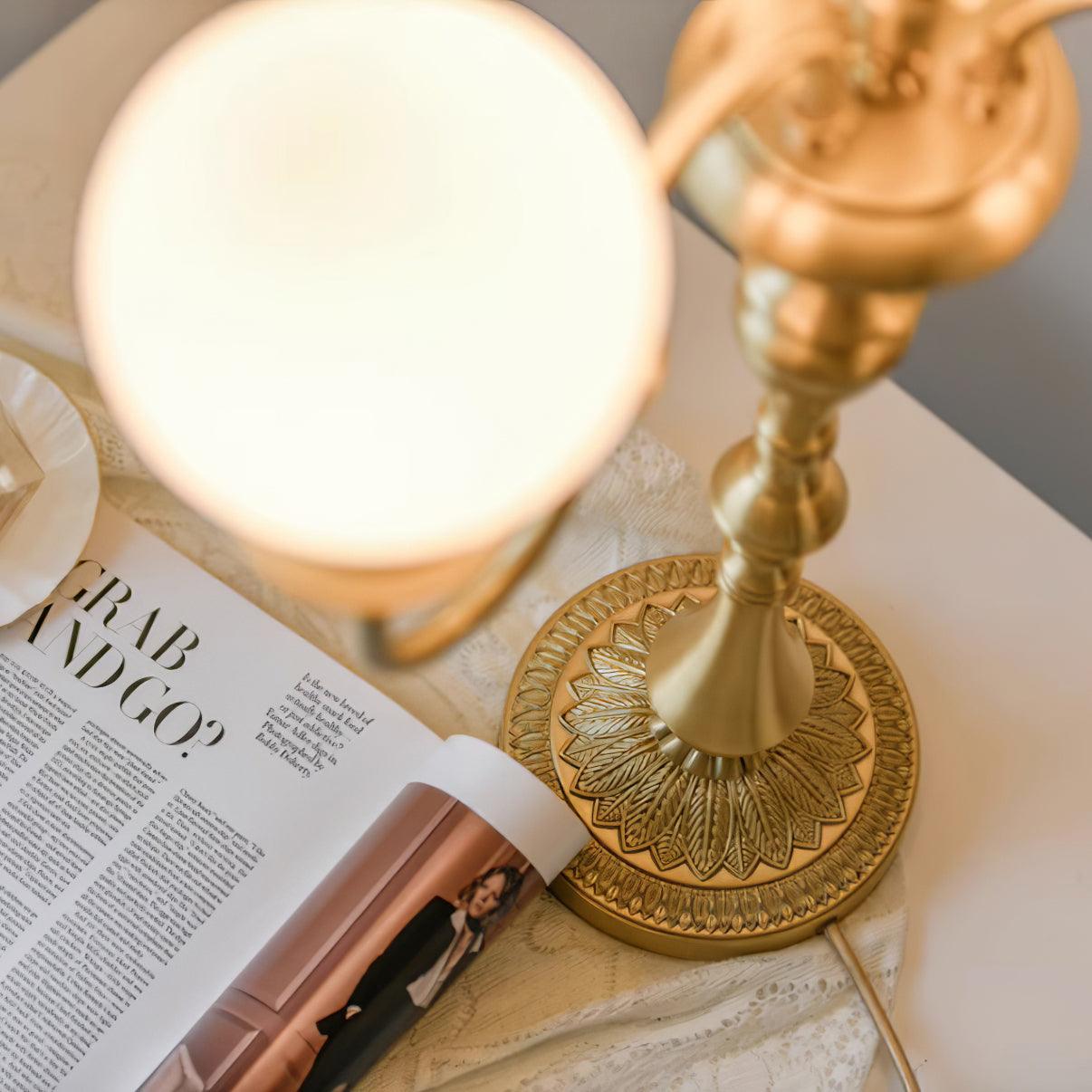 Beatty Brass Table Lamp