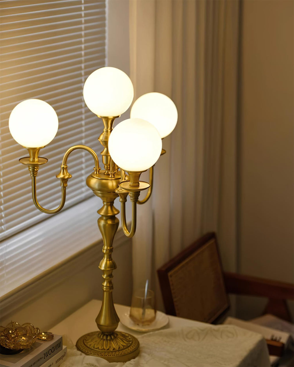 Beatty Brass Table Lamp