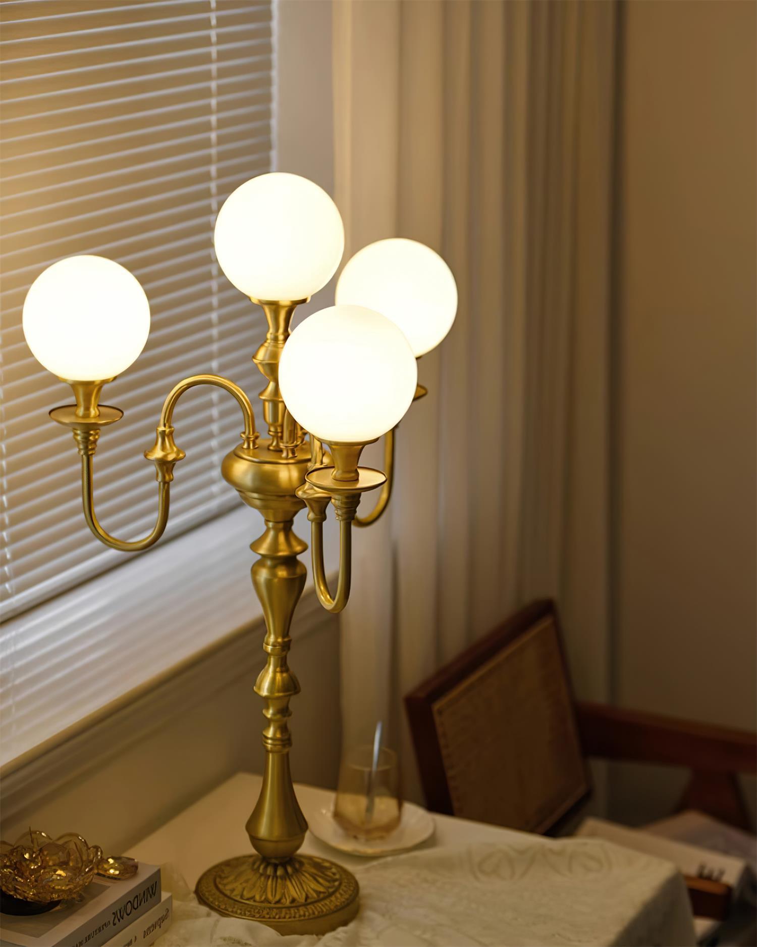 Beatty Brass Table Lamp