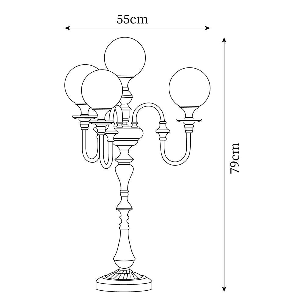 Beatty Brass Table Lamp