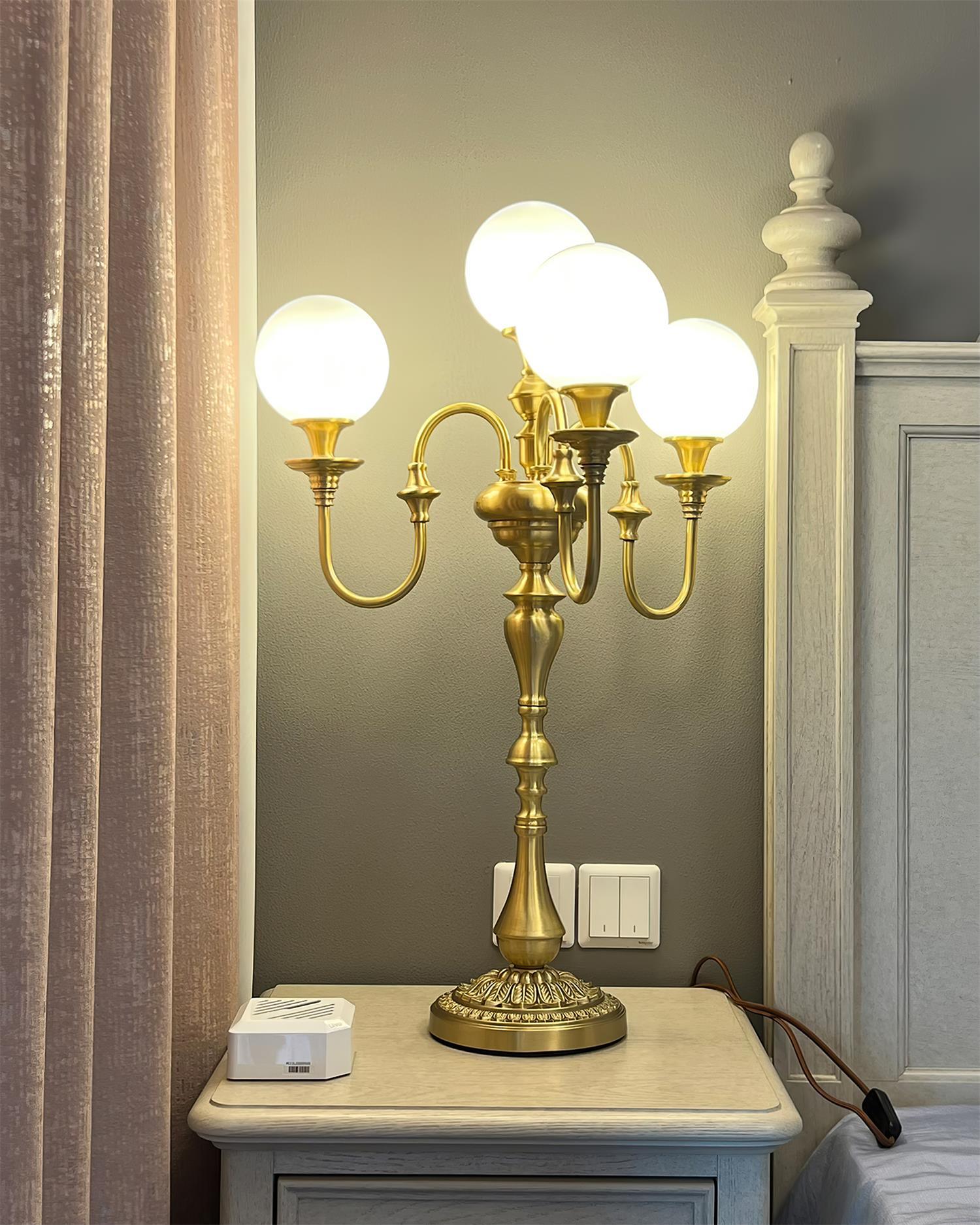 Beatty Brass Table Lamp