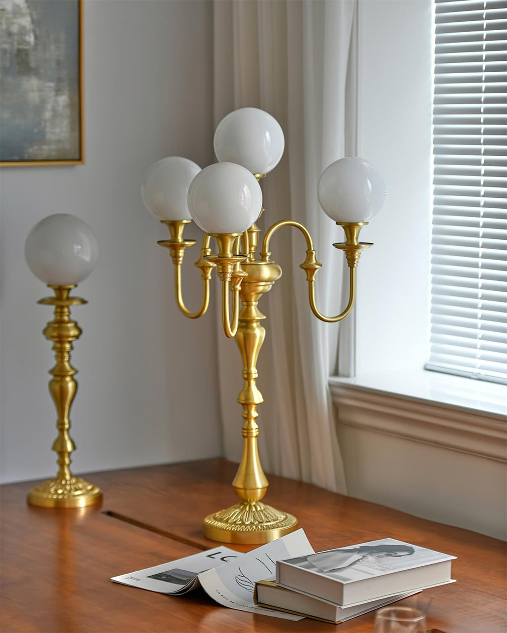 Beatty Brass Table Lamp