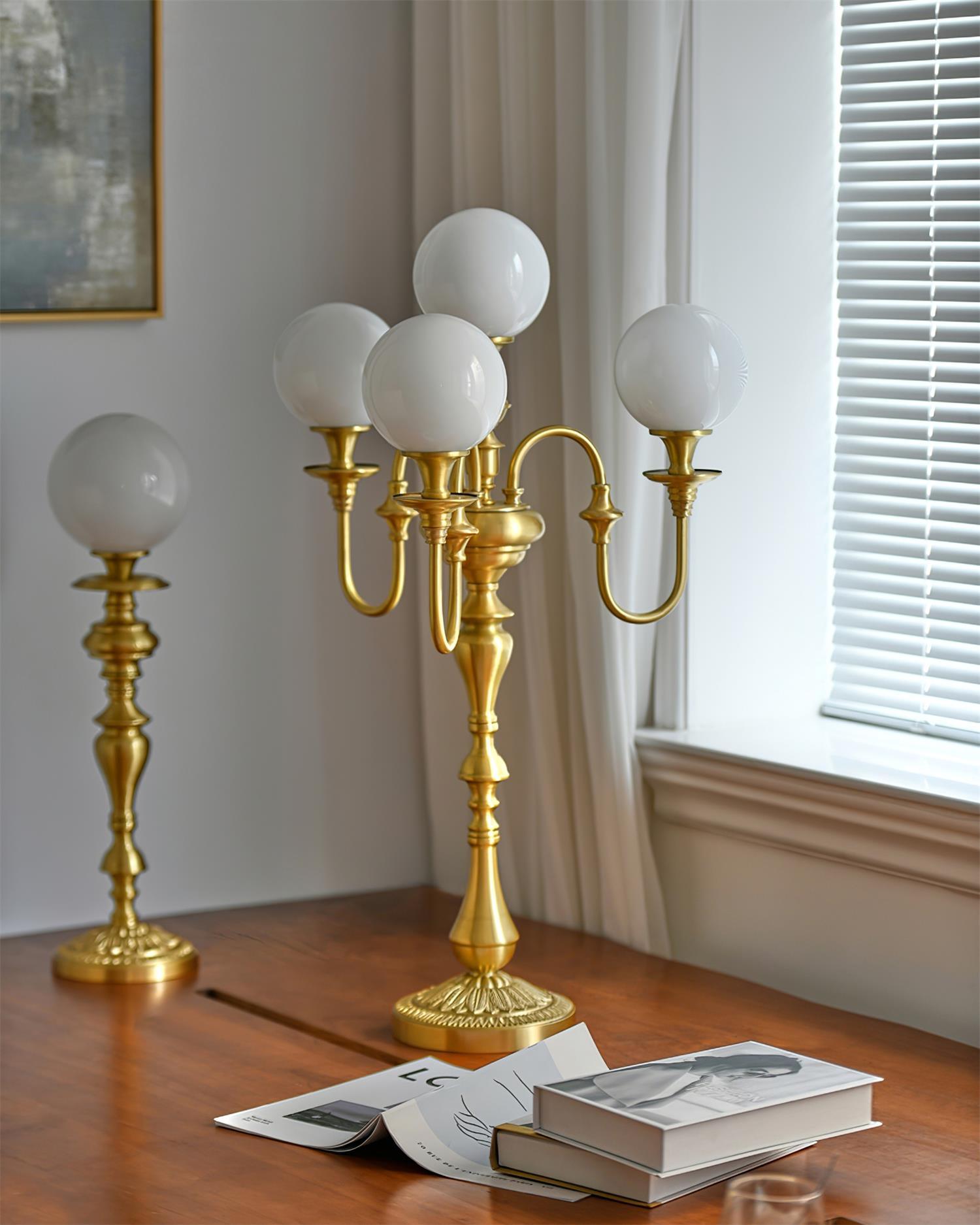 Beatty Brass Table Lamp
