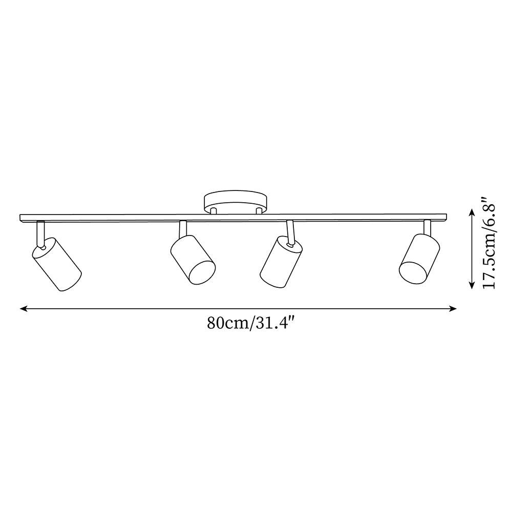 Beliani Track Lighting