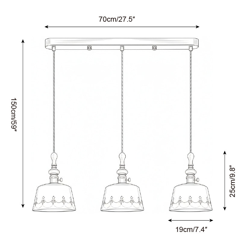 Belle Fleur Pendant Lamp