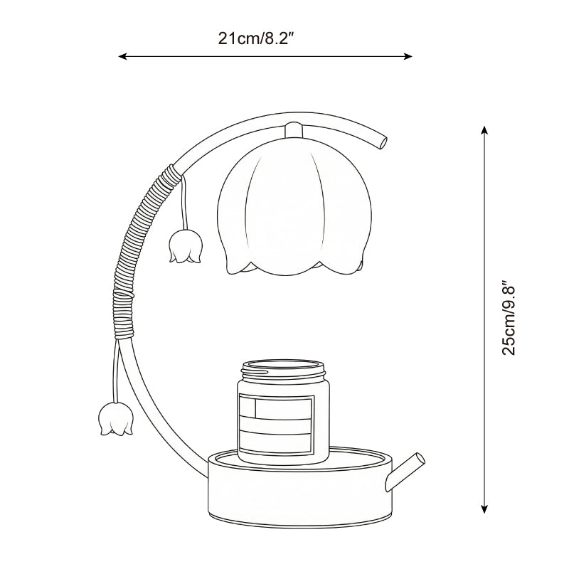 Bellia Candle Warmer Lamp