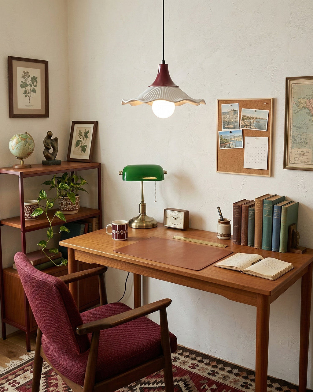 Berry Fluted Pendant Lamp