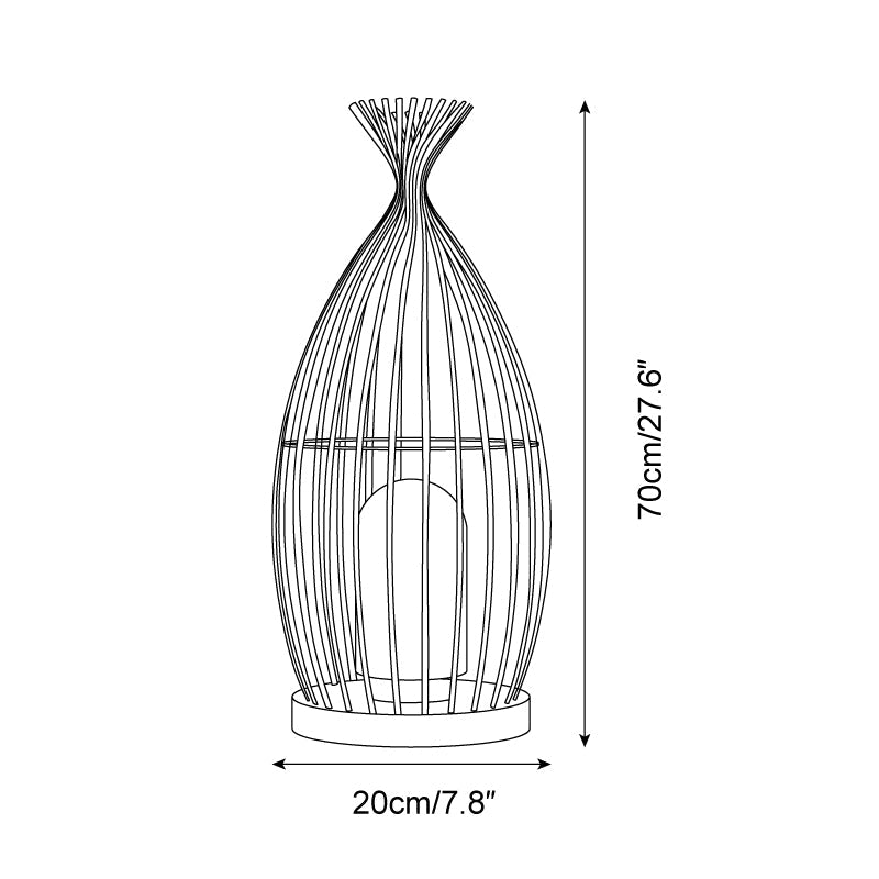 Birdcage Outdoor Post Light
