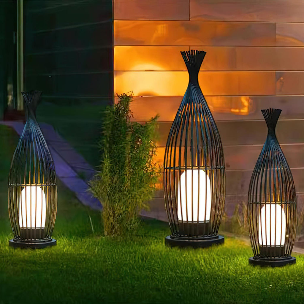 Birdcage Outdoor Post Light