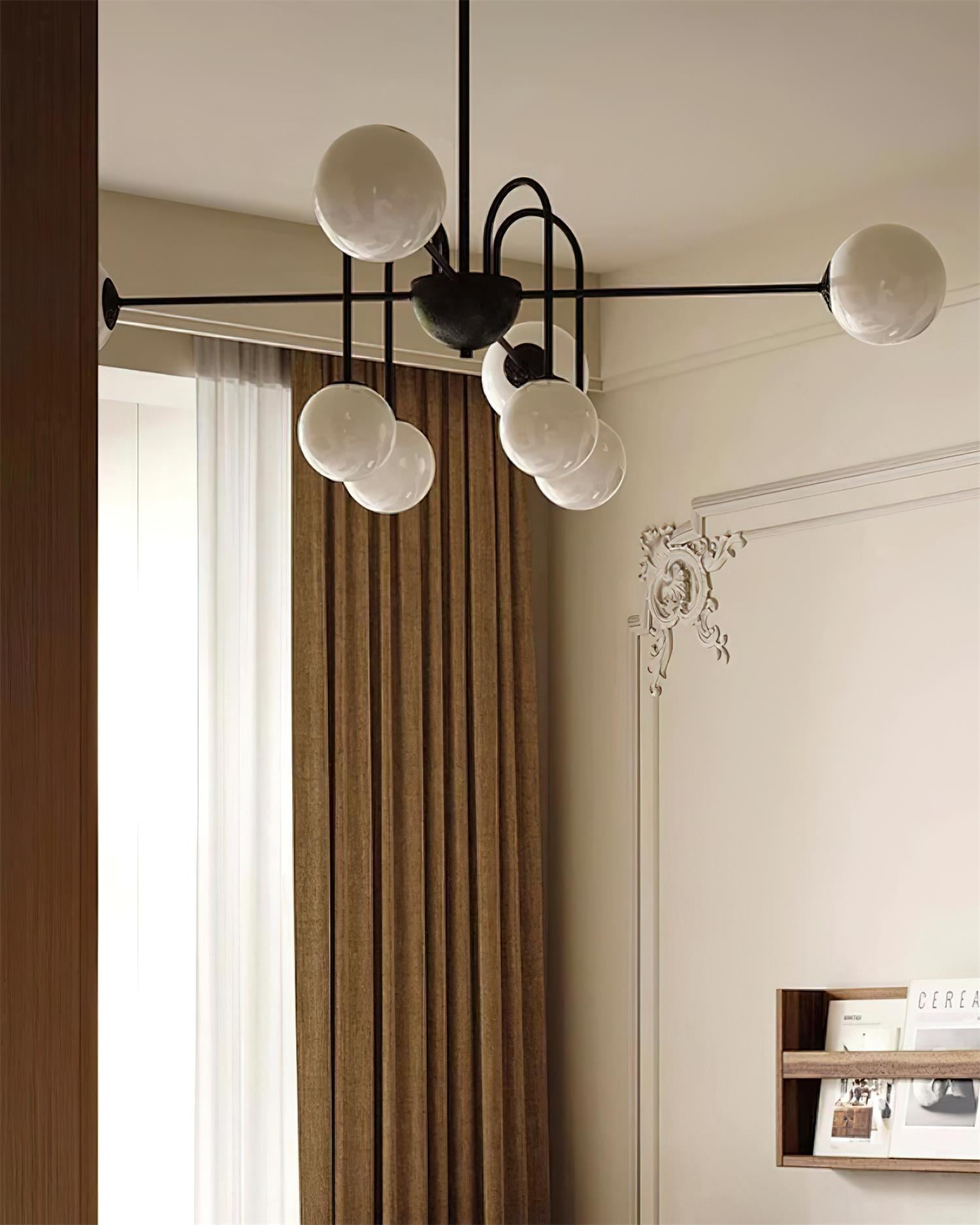 Black Doris Chandelier