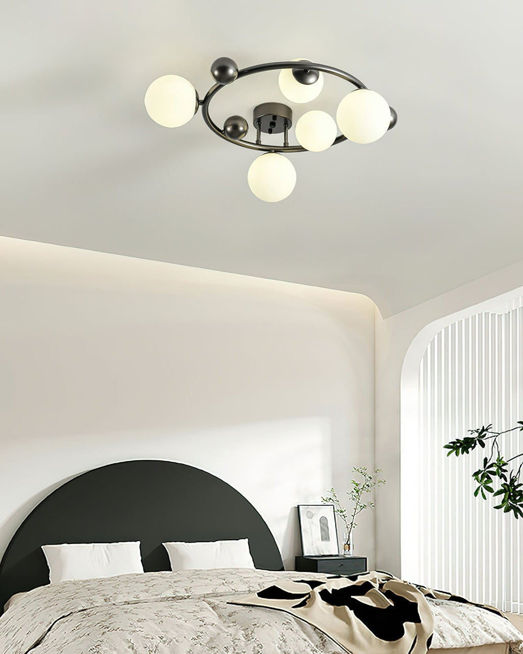 Black Keden Ceiling Light