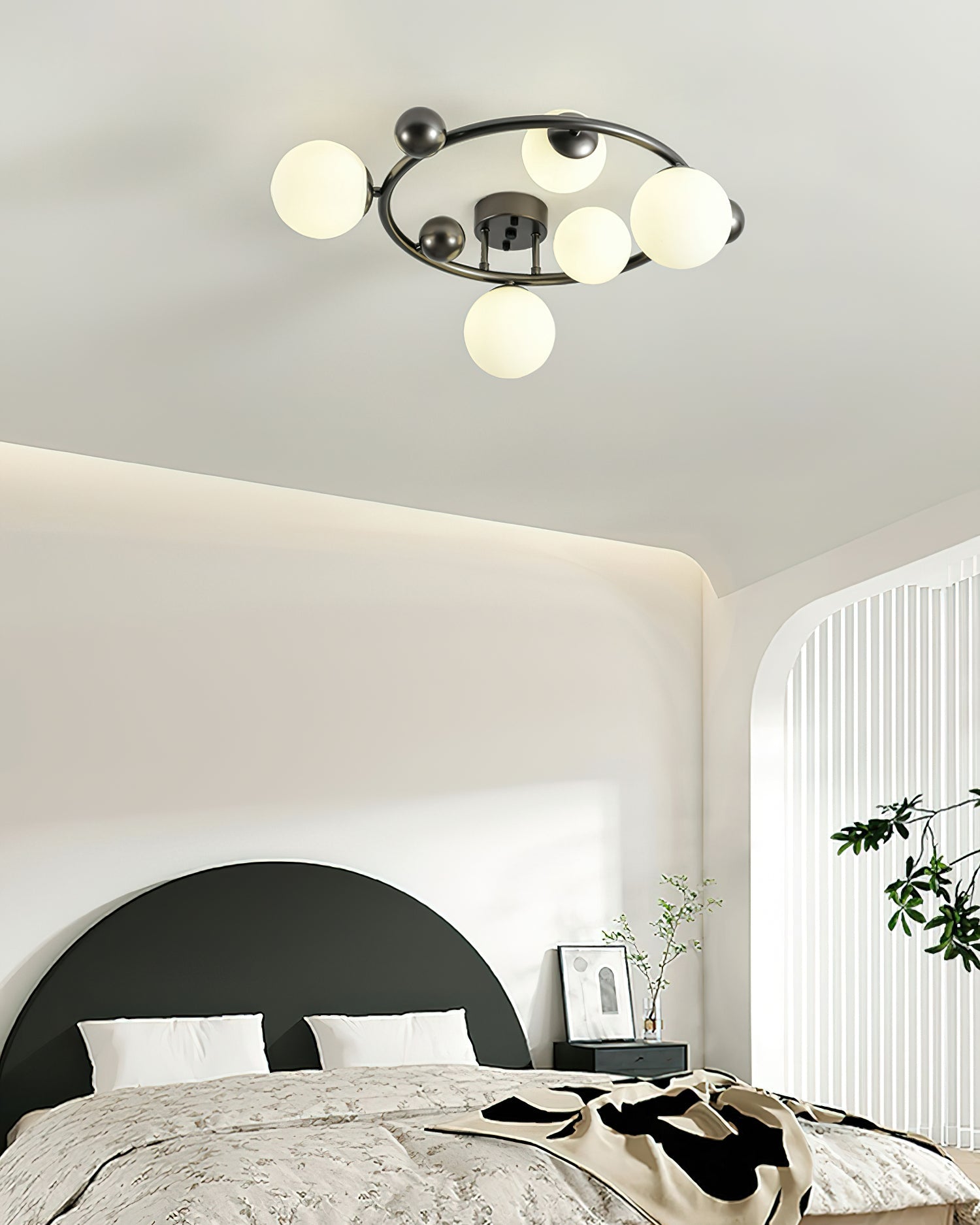 Black Keden Ceiling Light