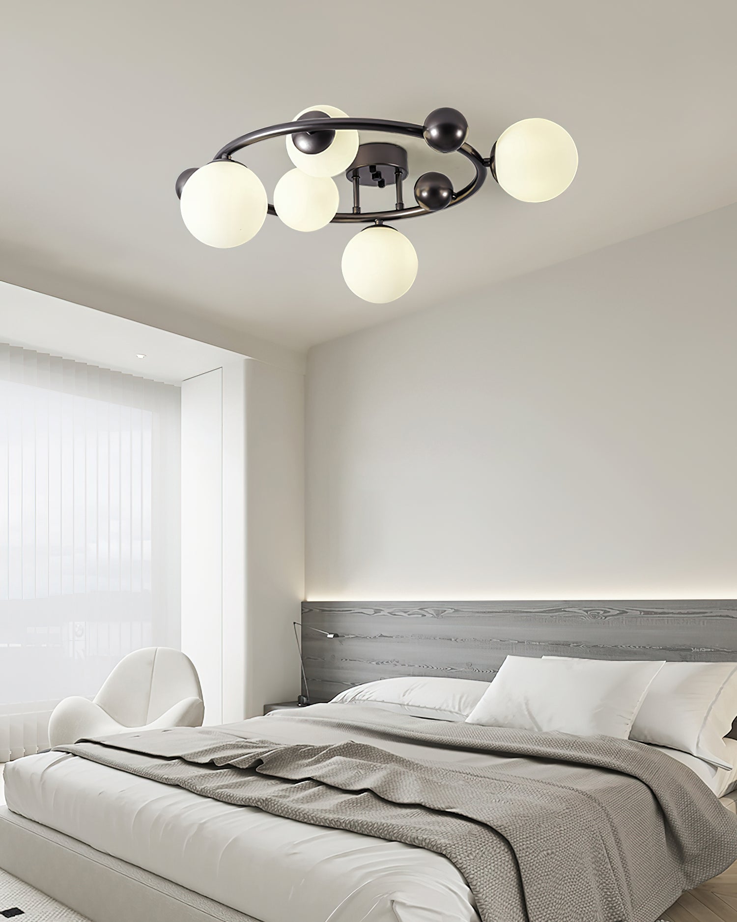 Black Keden Ceiling Light
