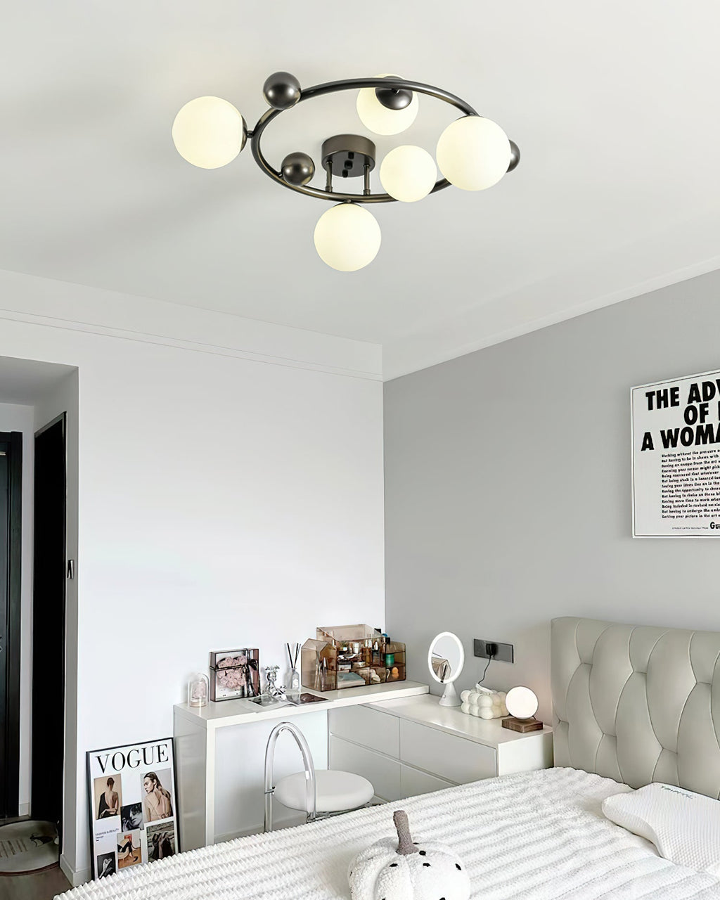 Black Keden Ceiling Light