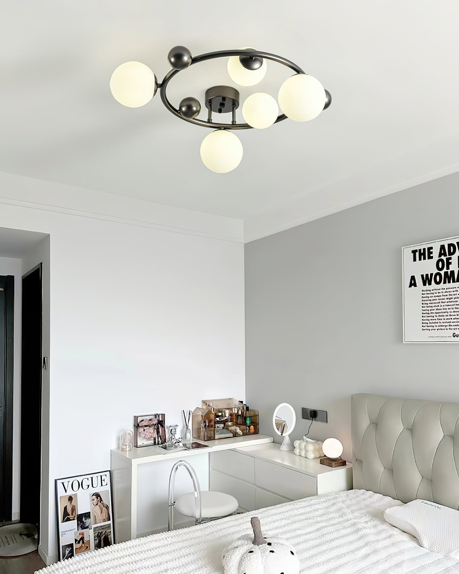 Black Keden Ceiling Light