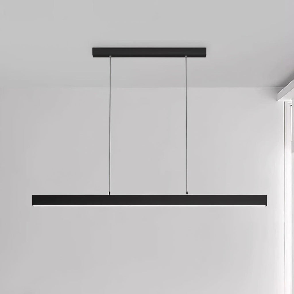Black Linear Pendant Lamp