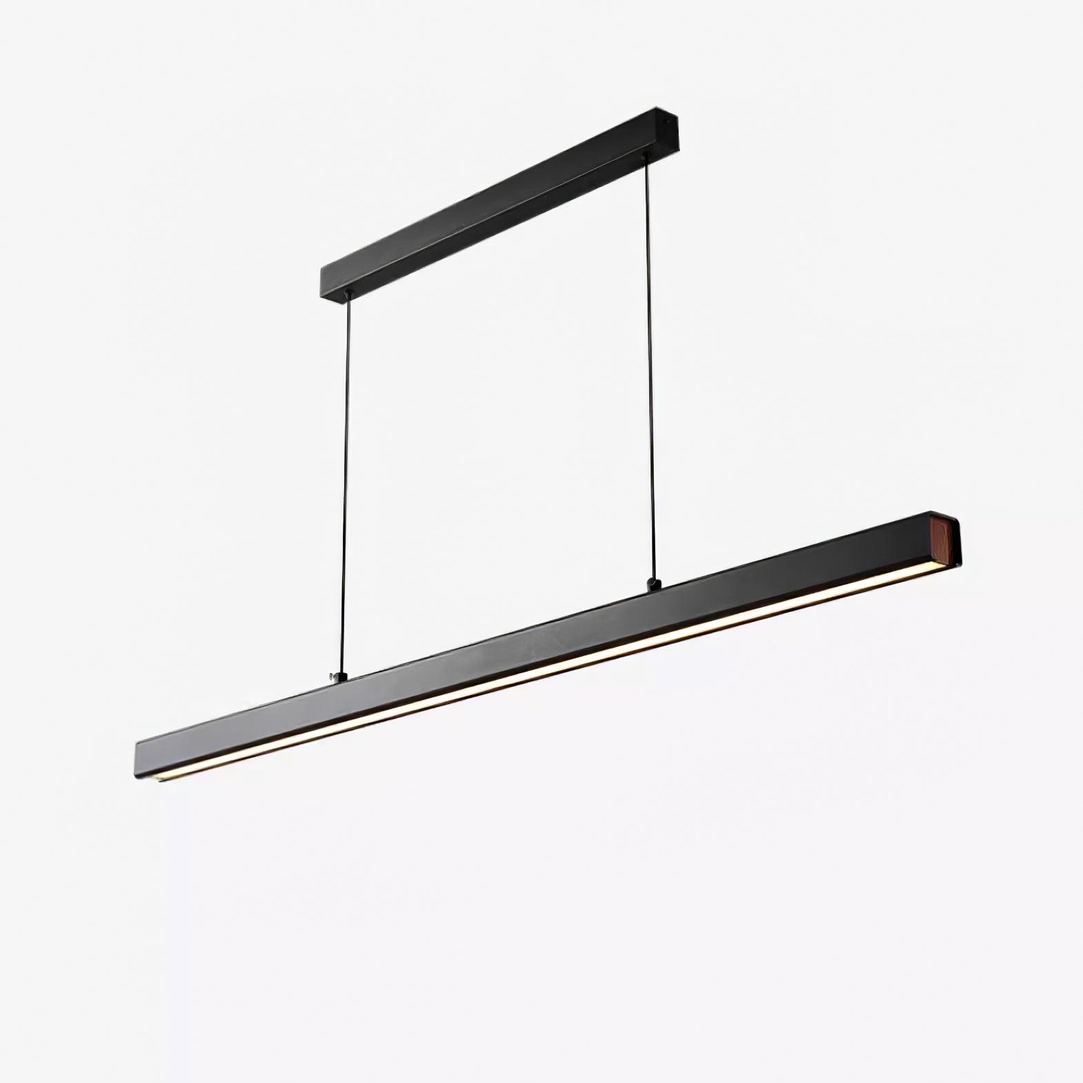 Black Linear Pendant Lamp