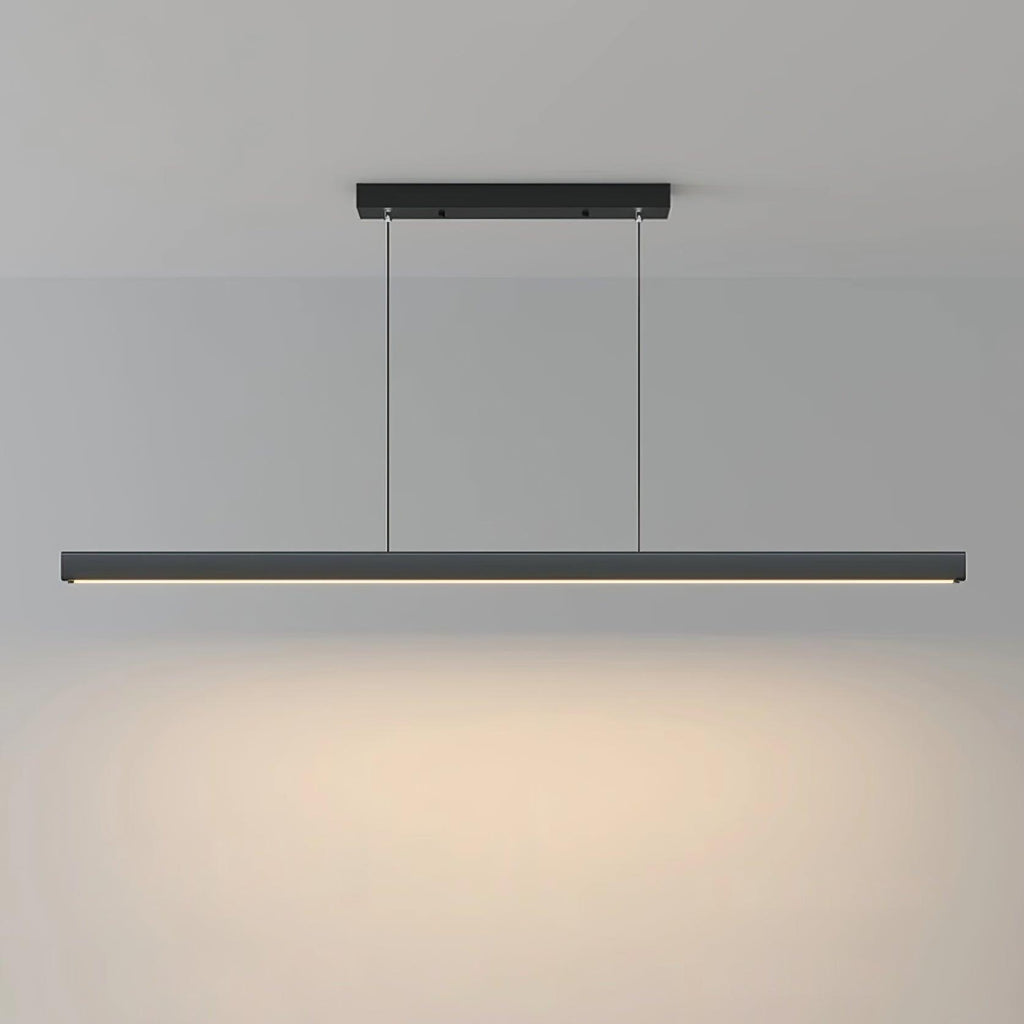 Black Linear Pendant Lamp