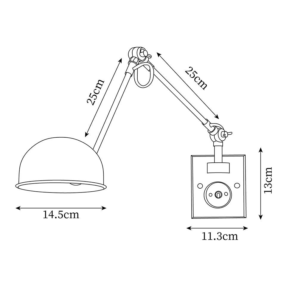 Blair Swing Arm Wall Lamp