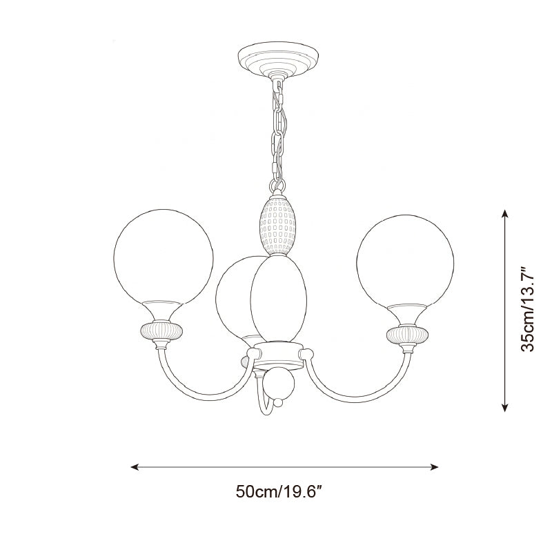 Blanca Chandelier