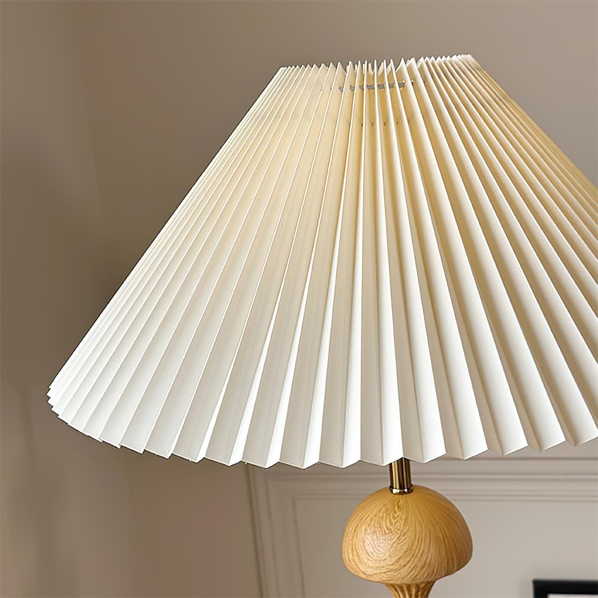 Bobbin Wood Floor Lamp