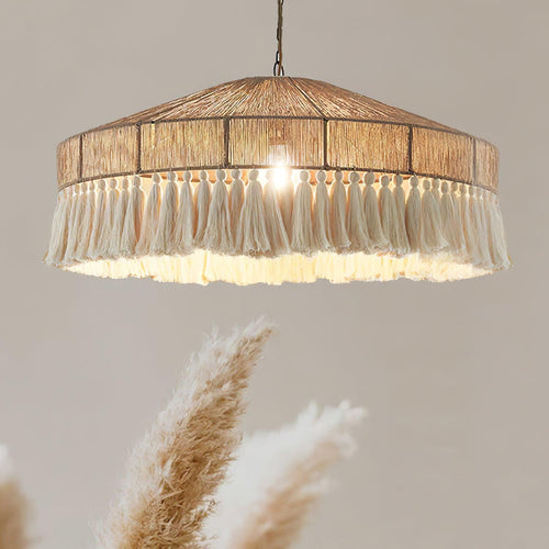 Bohemian Fringe Pendant Lamp