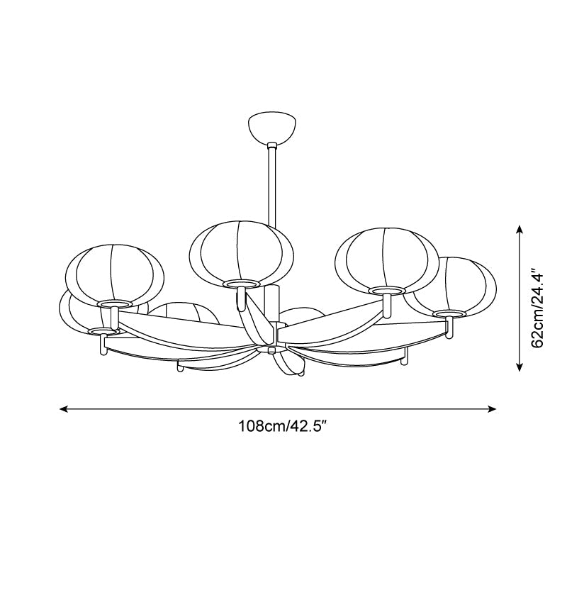 Brillora Chandelier